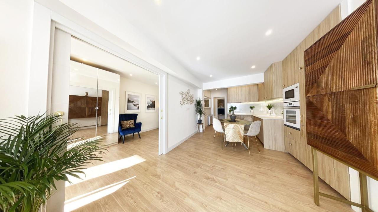 Miramar Luxurious Flat, 3 Double Rooms, Free Parking, Terrace, Completely New سان سيباستيان المظهر الخارجي الصورة