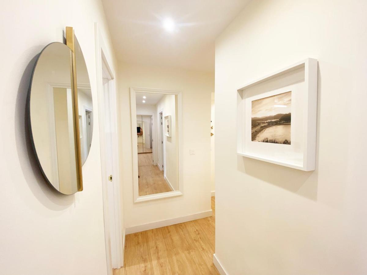 Miramar Luxurious Flat, 3 Double Rooms, Free Parking, Terrace, Completely New سان سيباستيان المظهر الخارجي الصورة