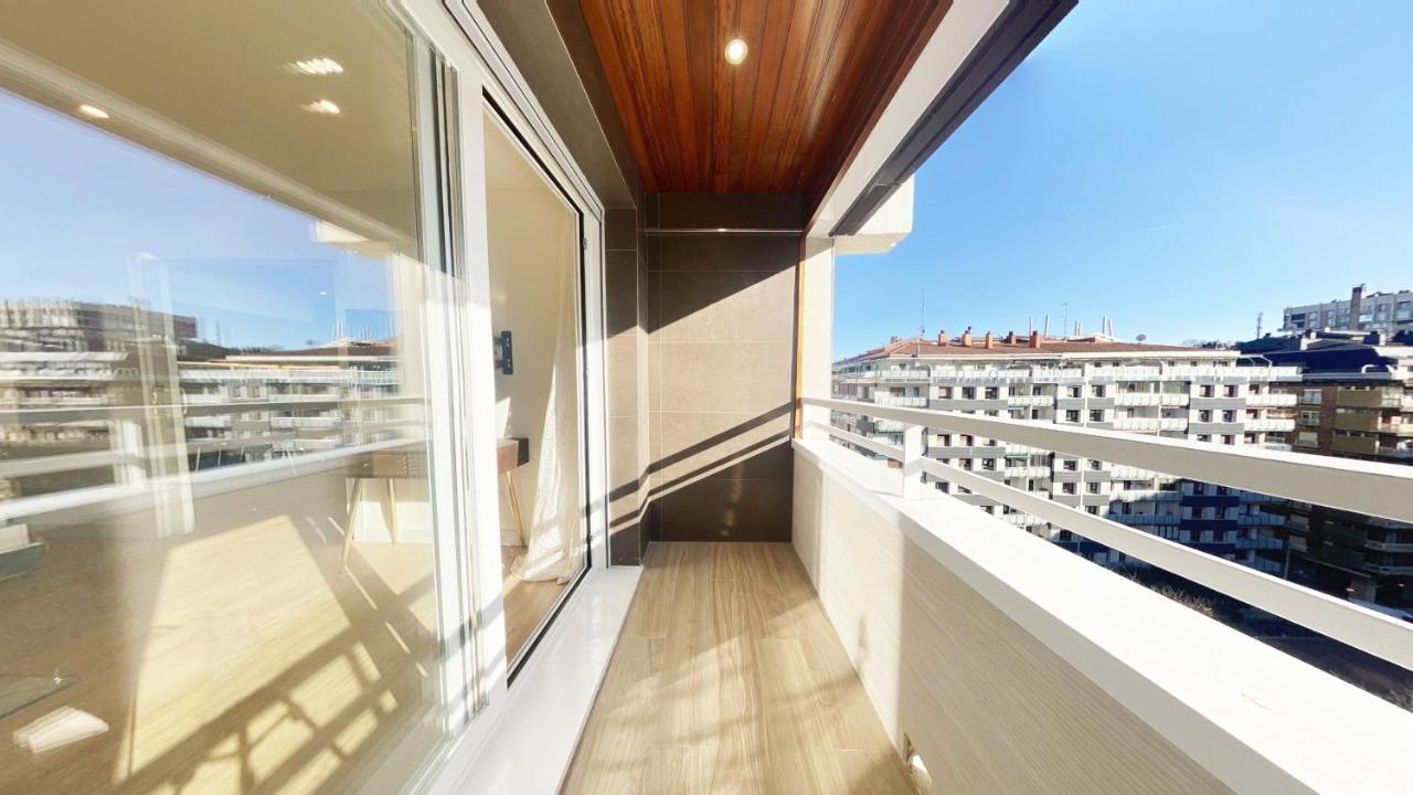 Miramar Luxurious Flat, 3 Double Rooms, Free Parking, Terrace, Completely New سان سيباستيان المظهر الخارجي الصورة